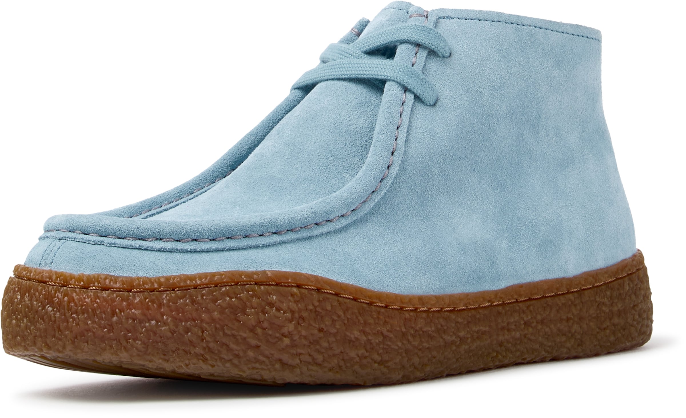 Bottines à lacets 'Peu Terreno' CAMPER en bleu : devant