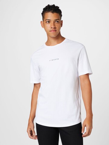 JACK & JONES Shirt 'NEW STATE' in White: front