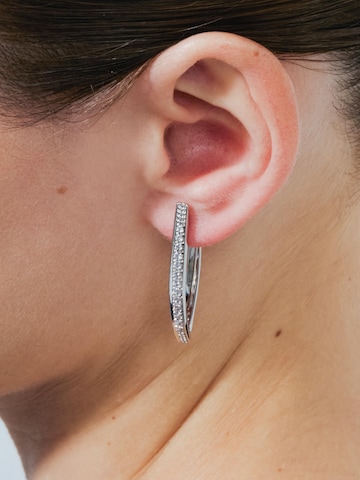 Boucles d'oreilles 'Mosiath' Luxenter en argent