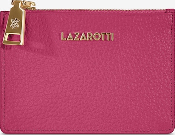 Astuccio 'Bologna' di Lazarotti in rosa: frontale