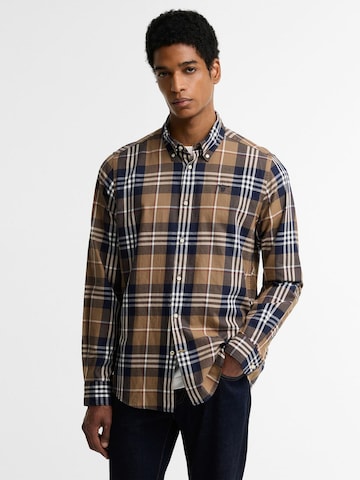 Barbour Regular fit Button Up Shirt in Brown