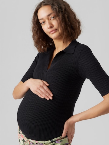 Pullover 'HOLLY' di Vero Moda Maternity in nero