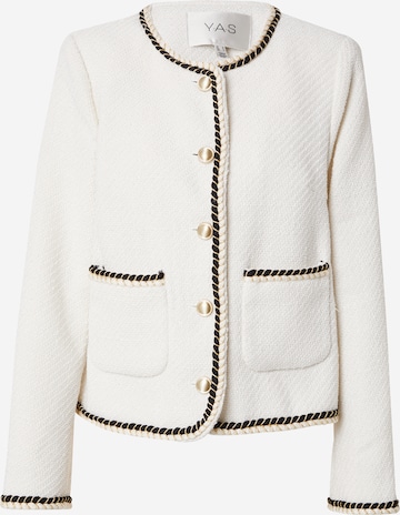 Y.A.S Between-Season Jacket 'FRIDO' in White: front