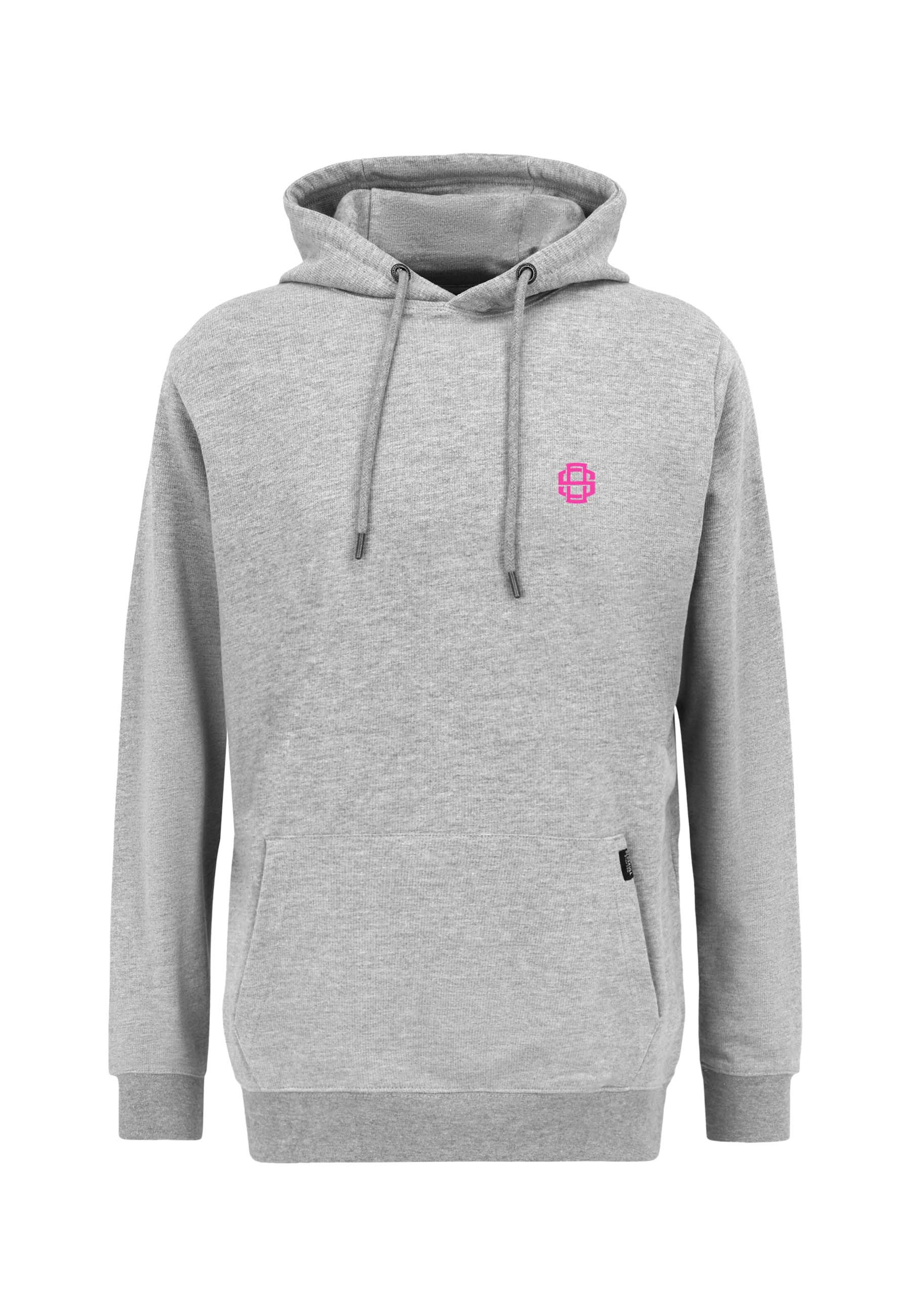 Oldskull Sweatshirt 'Retro Cherry Chaser Logo Graphic' in Grey