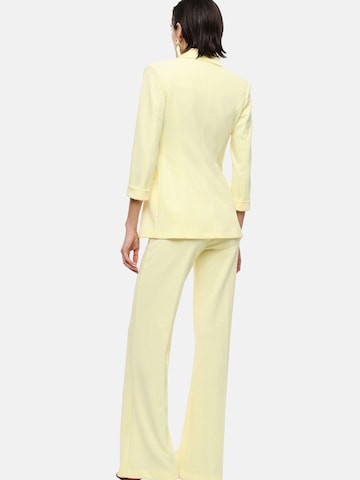 IMPERIAL - Acampanado Pantalón 'Imperial' en amarillo