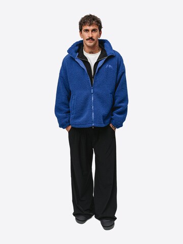 Kubota Sweatshirt 'Kubota Women's Oversized Fleece Sweatshirt Between-seasons Jacket' i blå
