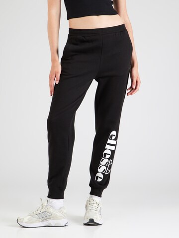 ELLESSE - Tapered Pantalón 'Marana' en negro: frente