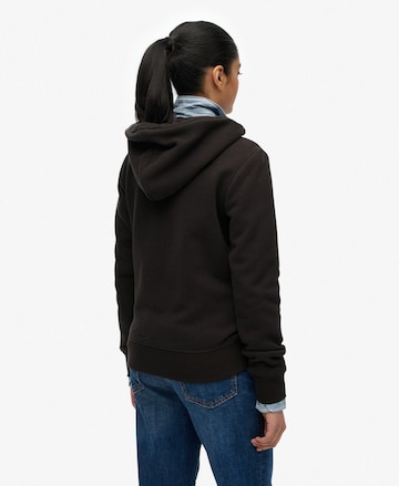 Veste de survêtement 'Essentials' Superdry en noir