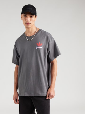 ADIDAS ORIGINALS Футболка 'SARDINES' в Серый