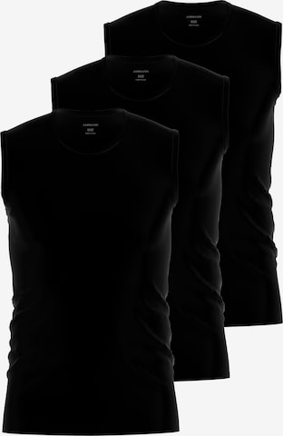 Ammann Unterhemd 'Micro Modal' in Schwarz: Vorderseite