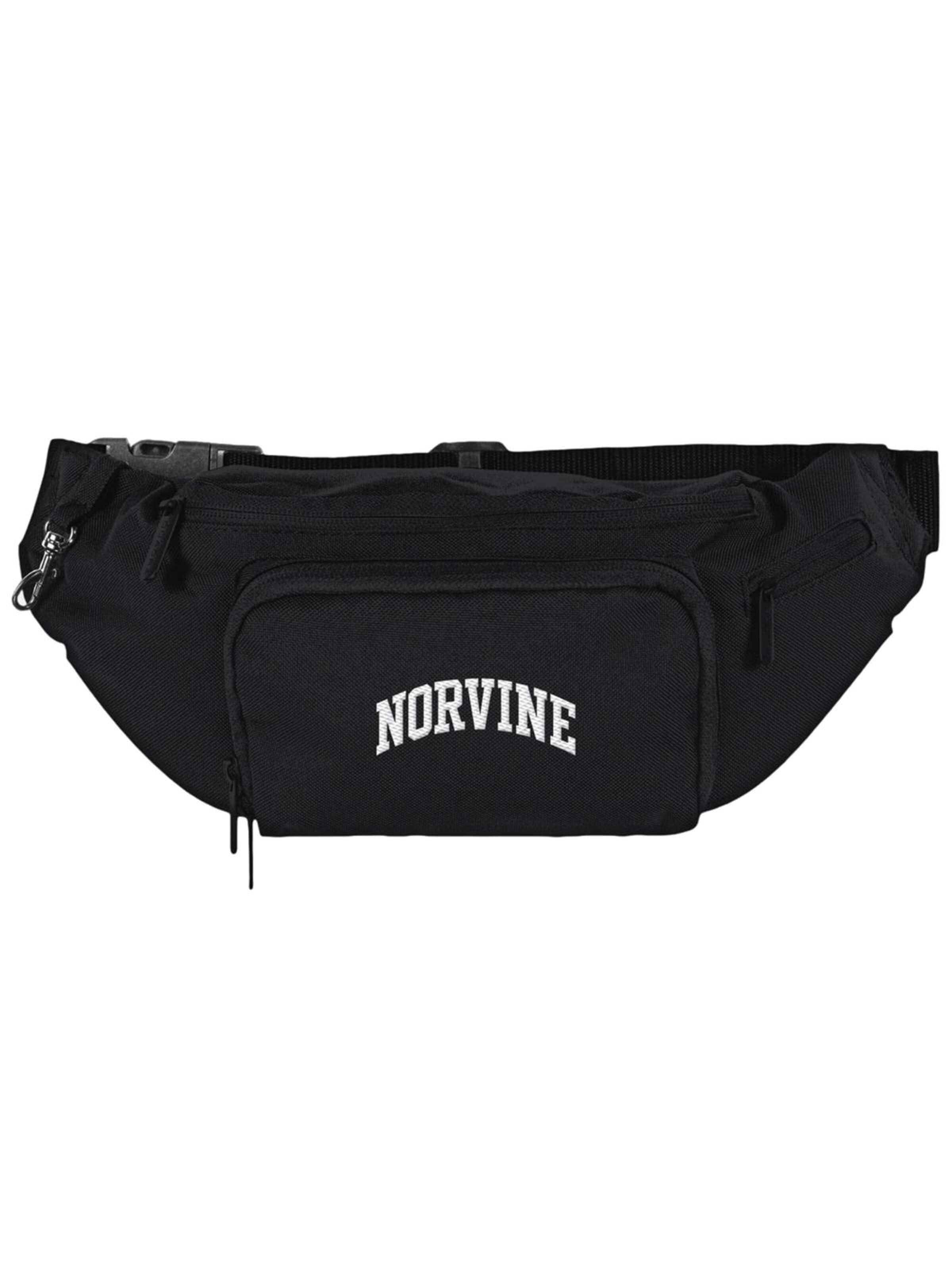 Norvine Fanny Pack 'Norvine Bum Bag' in Black: front