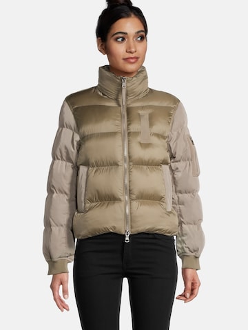 BLONDE No. 8 Winter Jacket 'FLAINE' in Green: front