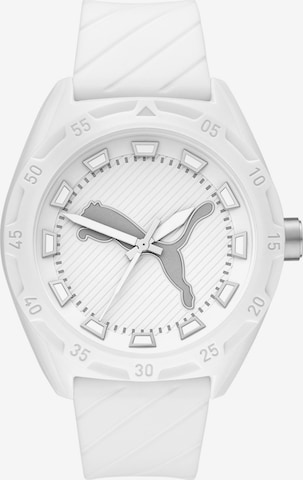 PUMA Sports Watch in White: front