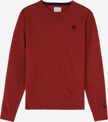 Scalpers Pullover 'Aston' in Rot: Vorderseite