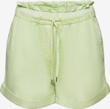 ESPRIT Regular Broek in Groen: voorkant