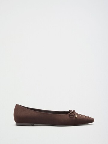 Ballerines Friends Like These en marron