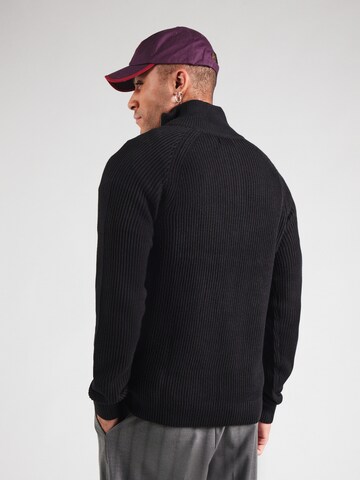 Pulover 'PANNEL' de la JACK & JONES pe negru