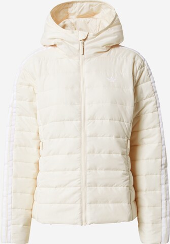 Veste mi-saison 'Premium ' ADIDAS ORIGINALS en blanc : devant