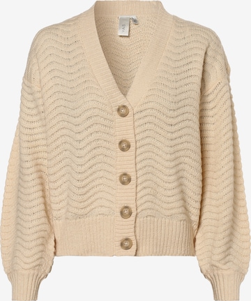 Y.A.S Knit Cardigan 'Betricia' in Pink: front