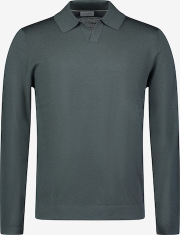 ROY ROBSON Strickpolopullover in Grün: Vorderseite