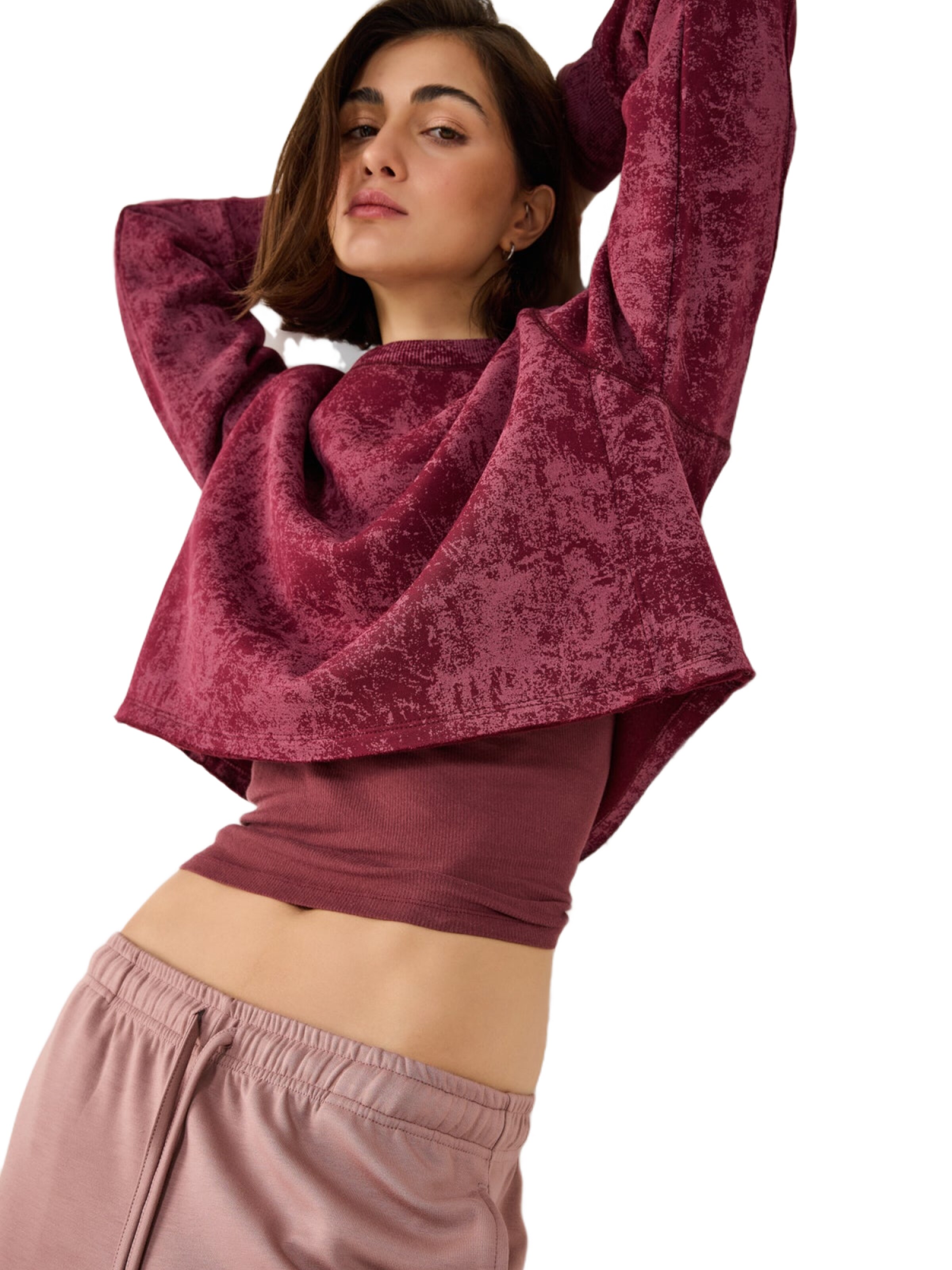 No Matter What Sweatshirt in Red