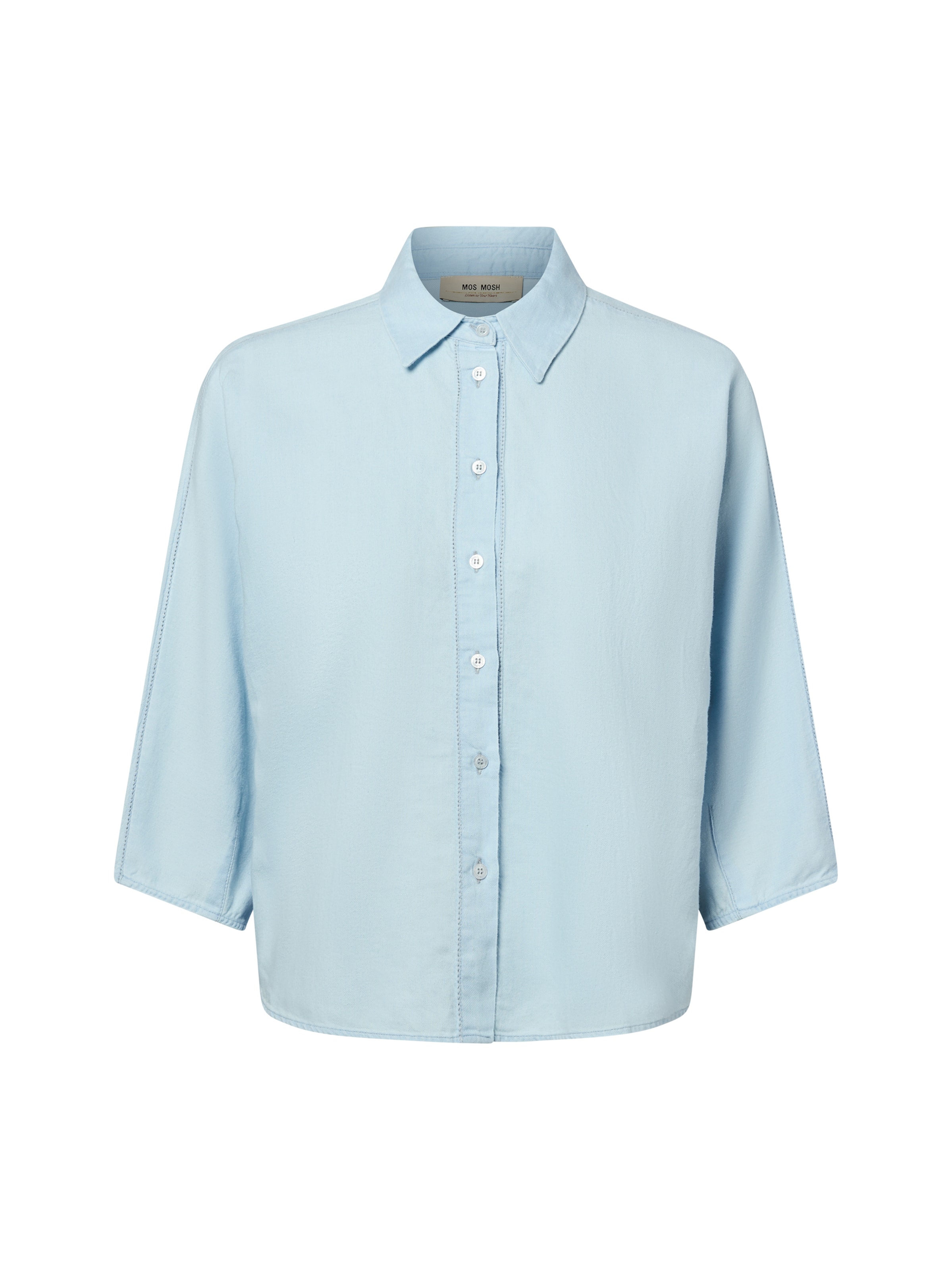 MOS MOSH Blouse in Blue: front