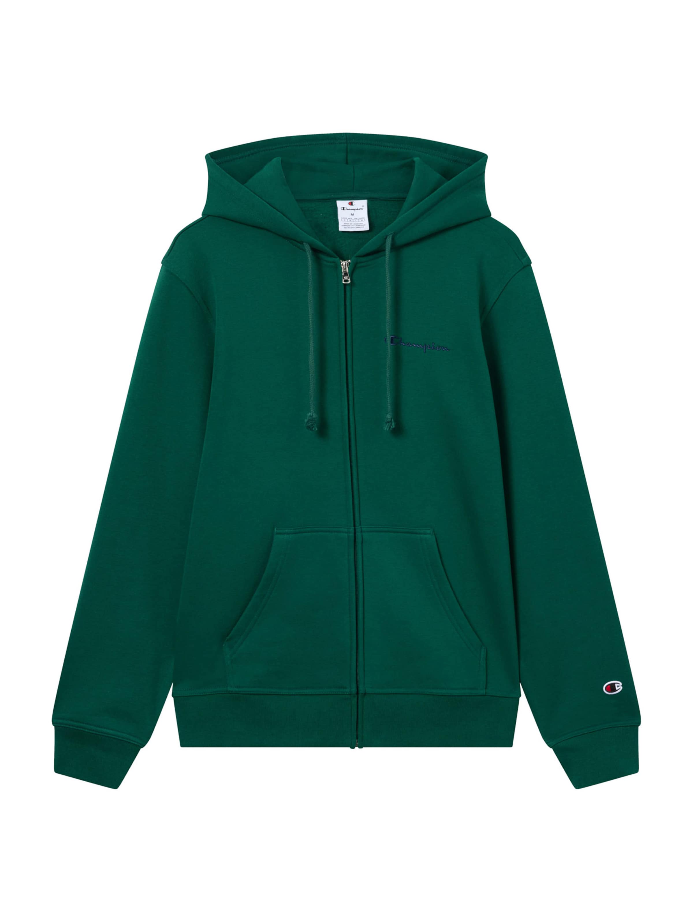 Champion Authentic Athletic Apparel Sweatjakke i grøn: forside