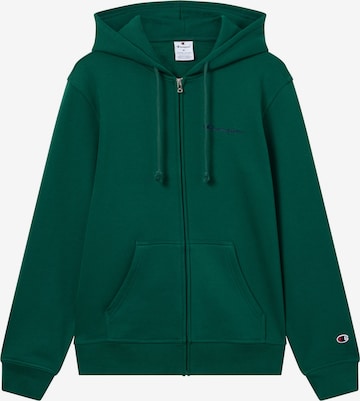 Veste de survêtement Champion Authentic Athletic Apparel en vert : devant