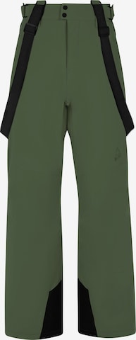 PROTEST Workout Pants 'PRTROWENS' in Green: front