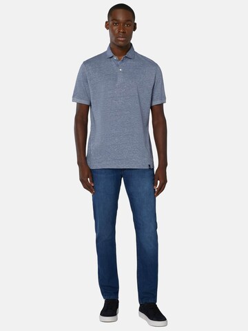 Coupe slim Jean Boggi Milano en bleu