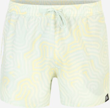 ADIDAS SPORTSWEAR Sports swimming trunks 'Very  Colour Maze Clx ' in Green: front