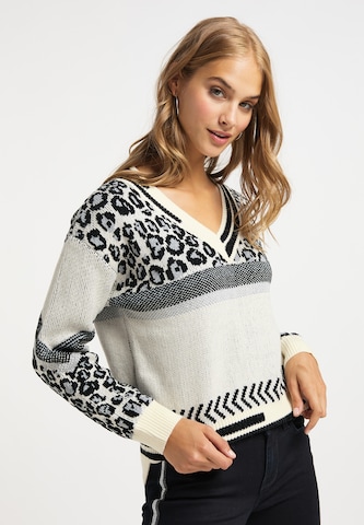 Pull-over MYMO en noir : devant