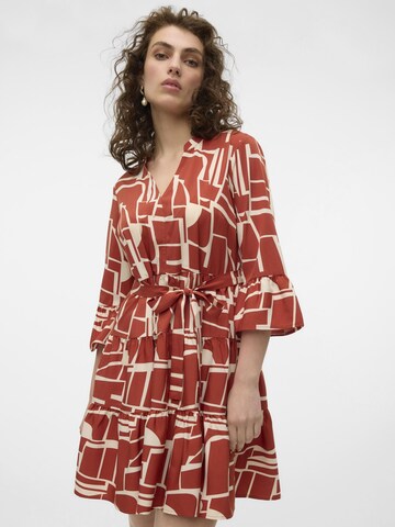 VERO MODA Kjole 'ZERA' i brun: forside