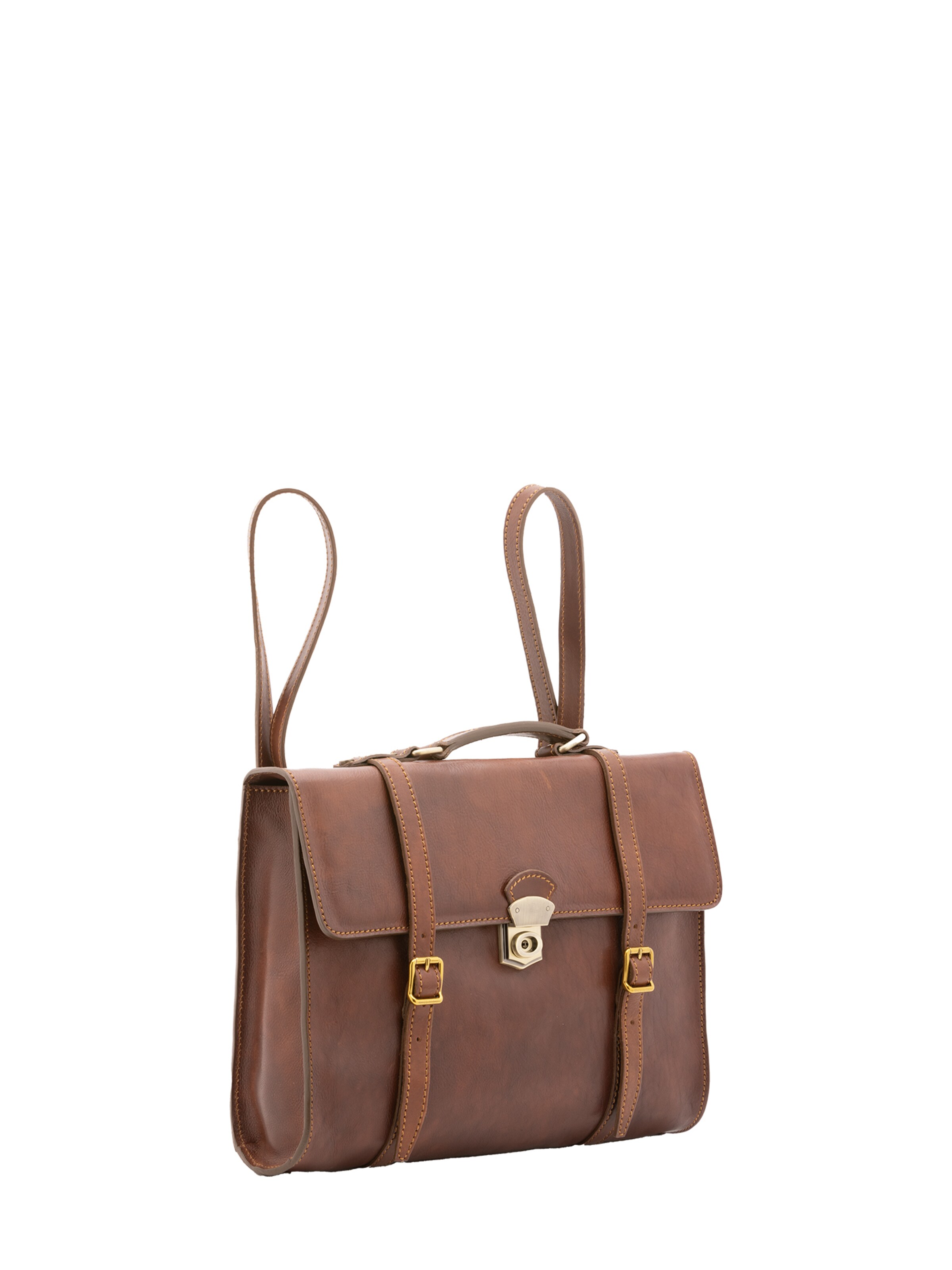 Viola Castellani Backpack in Brown: front