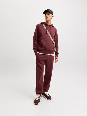 JACK & JONES Tapered Broek 'JPSTKane Soho' in Rood