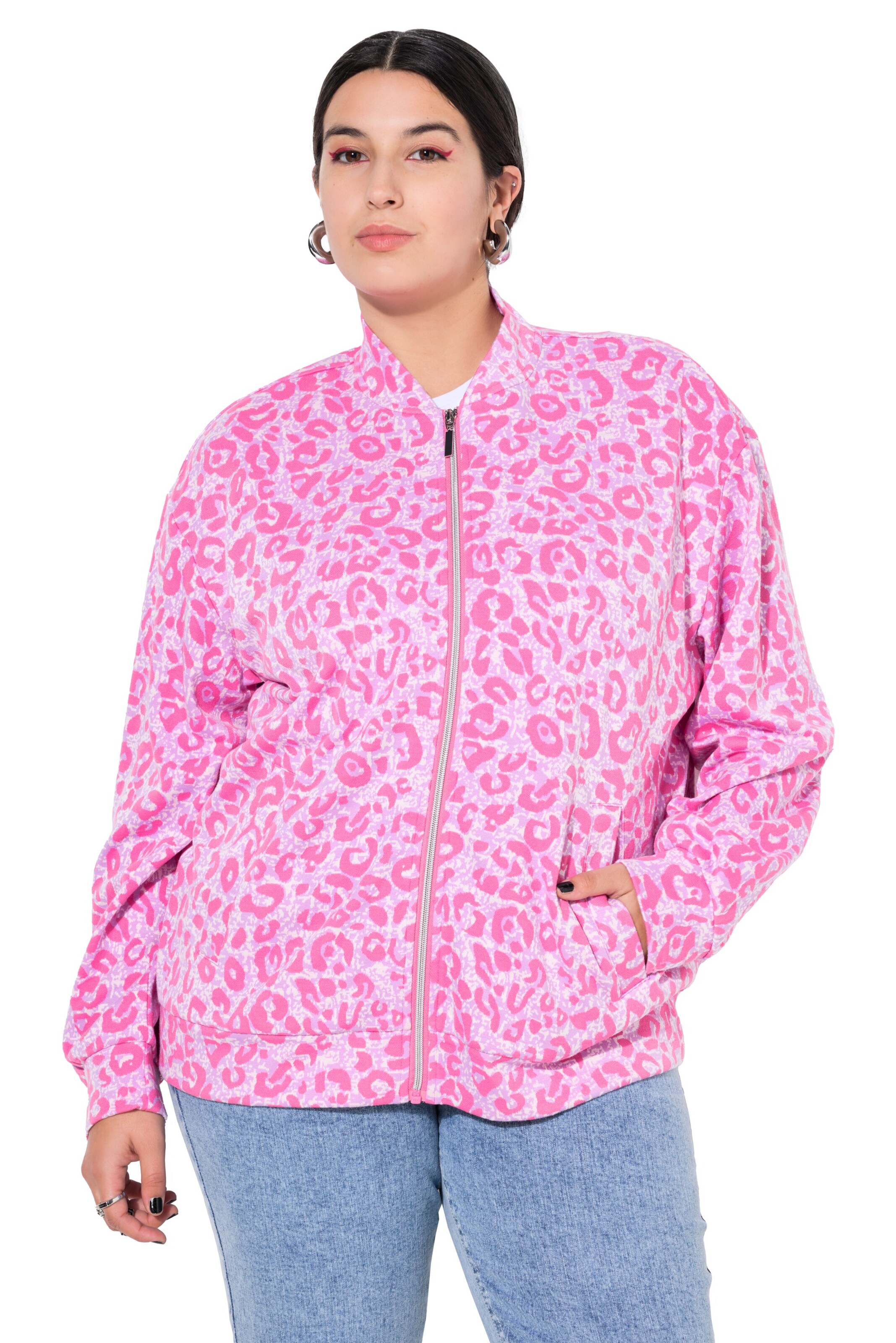 Studio Untold Tussenjas in Roze: voorkant