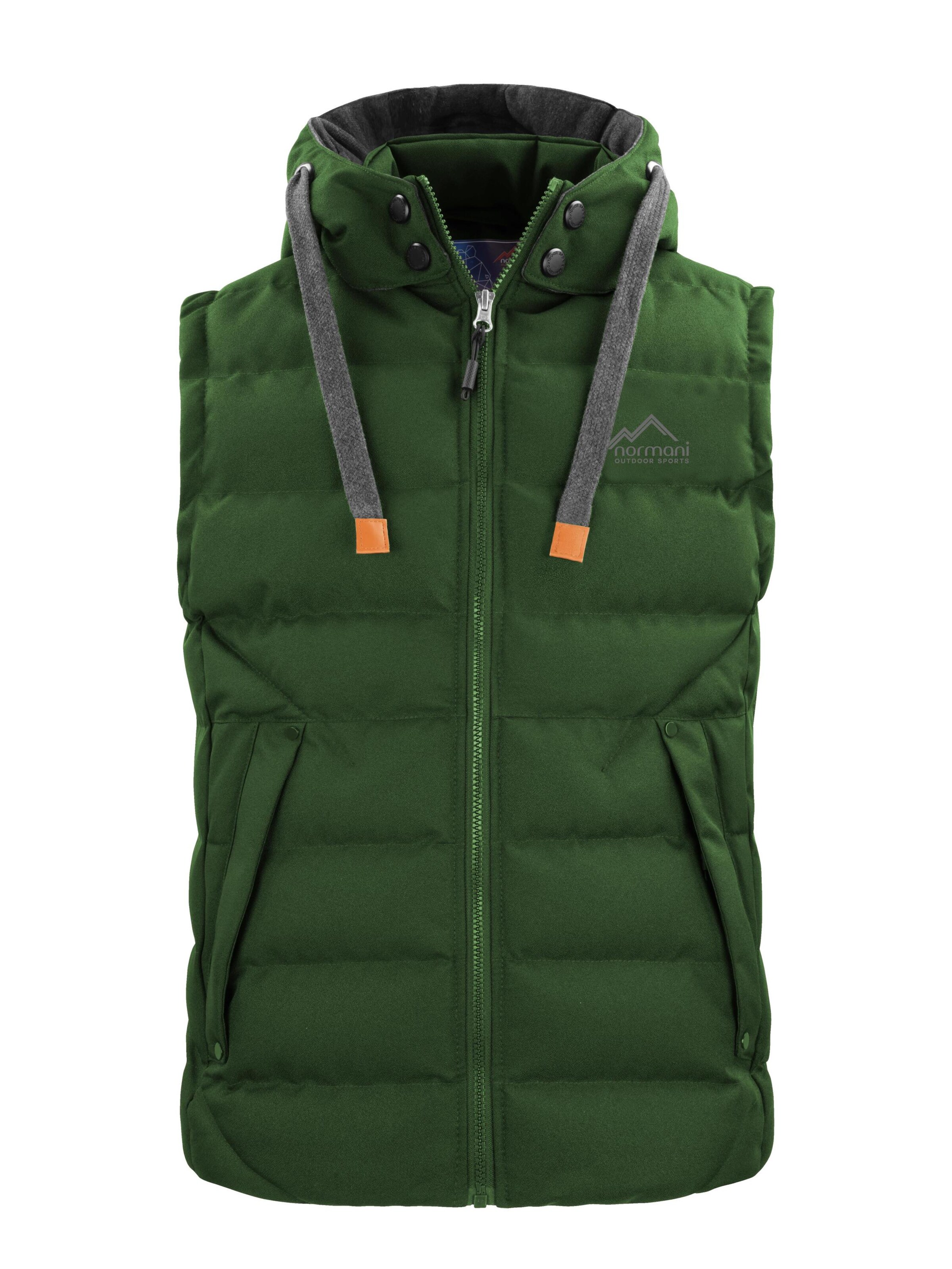 normani Sportbodywarmer 'Yuquot' in Groen: voorkant