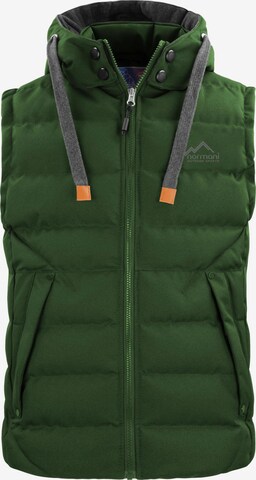 normani Sportbodywarmer 'Yuquot' in Groen: voorkant