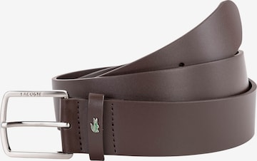 LACOSTE Riem in Bruin: voorkant