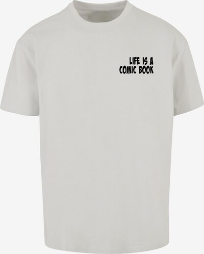 Merchcode Shirt 'Book Comic' in grau / mischfarben, Produktansicht