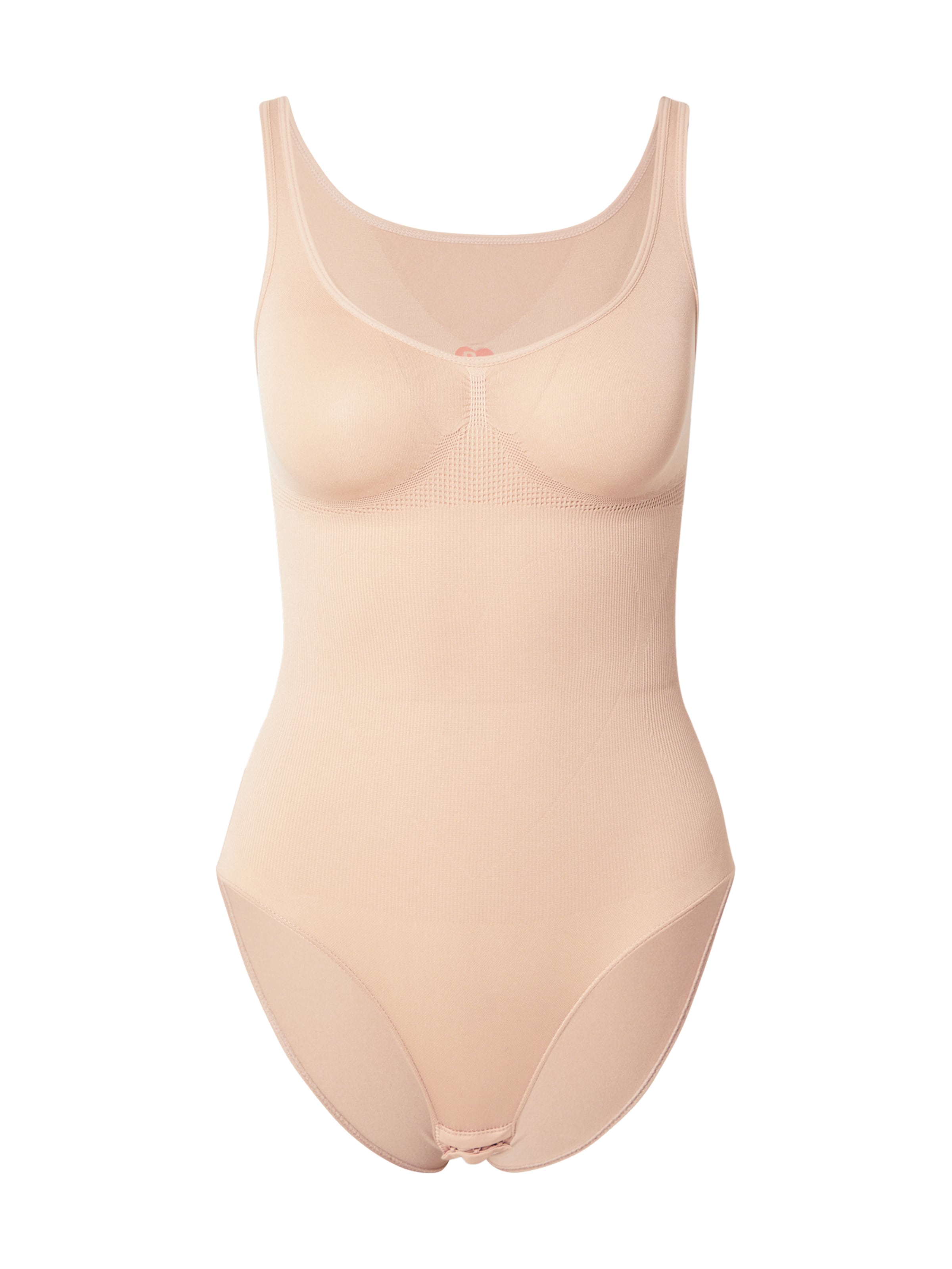 Perfect Secrets - Body modelador 'Perfect Shaper' em bege: frente