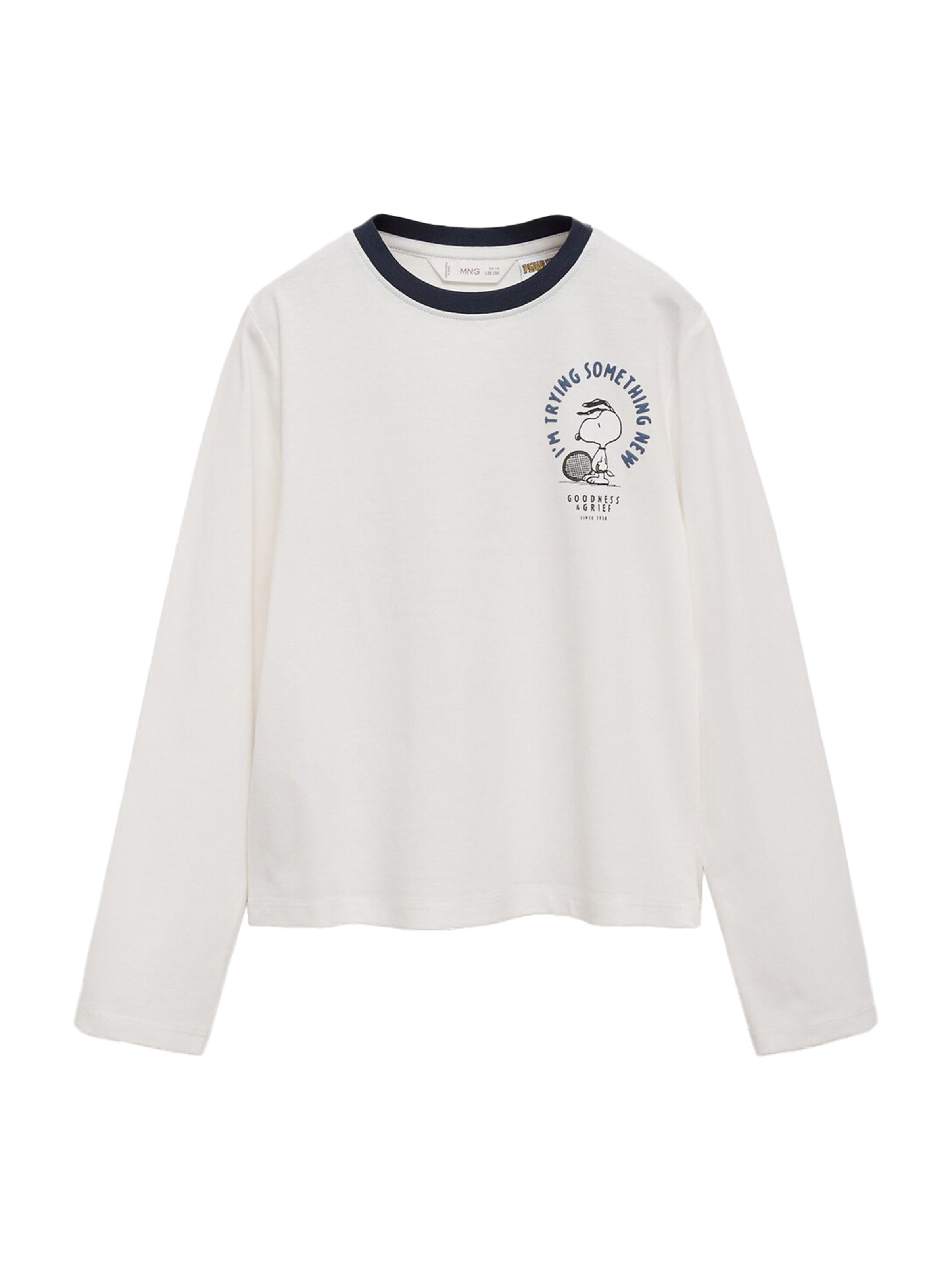 MANGO KIDSMajica 'SYCONTRA' - bijela boja: prednji dio