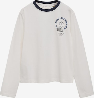 MANGO KIDS Paita 'SYCONTRA' värissä valkoinen: etupuoli