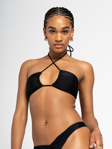 Bandeau Hauts de bikini Alife and Kickin en noir