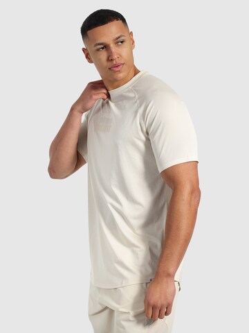 T-Shirt ' Powerfit Triple ' Smilodox en blanc