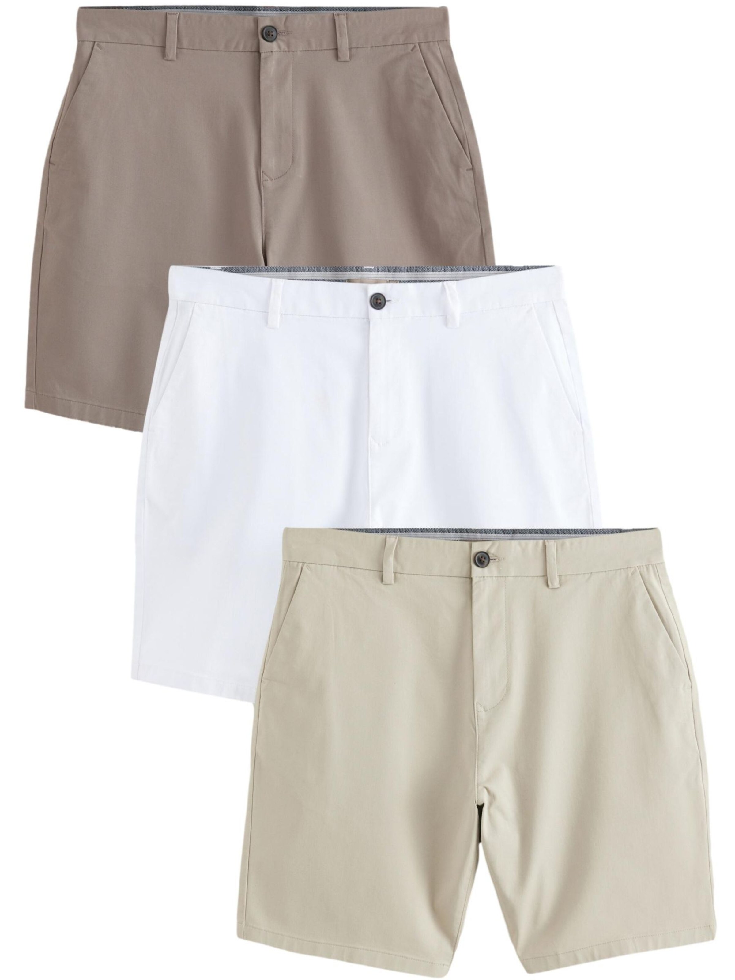 Next Обычный Брюки-чинос в Бежевый: спереди