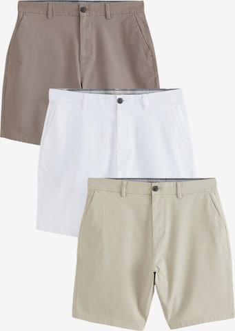 smėlio Next Standartinis „Chino“ stiliaus kelnės: priekis