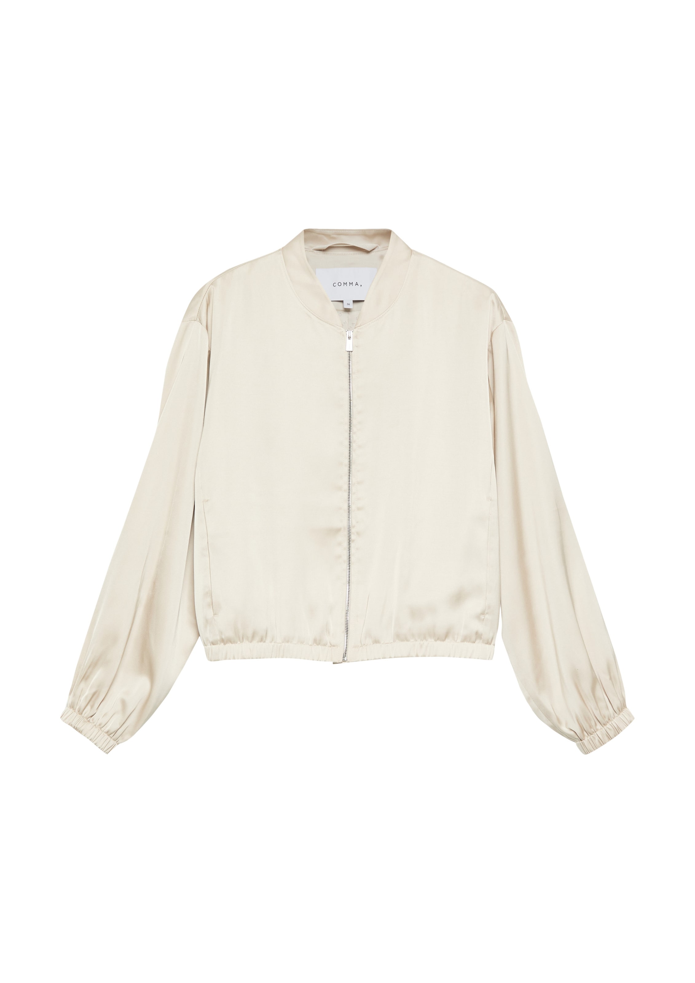 COMMA Tussenjas in Beige: voorkant