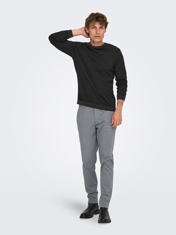 Only & Sons Слим Брюки-чинос 'ONSMARK PETE' в Серый