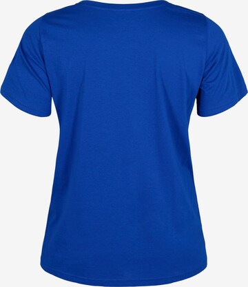 Zizzi - Camisa 'Danna' em azul